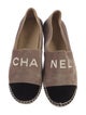 Chanel 2018 Interlocking CC Logo Espadrilles