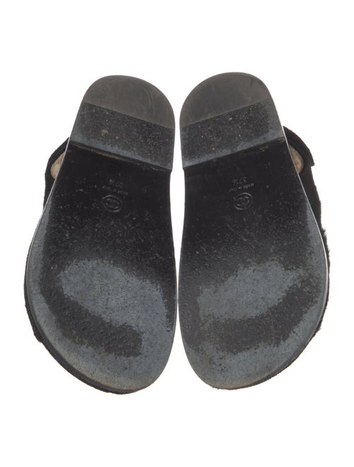 Chanel 2022 Interlocking CC Logo Slingback Sandals