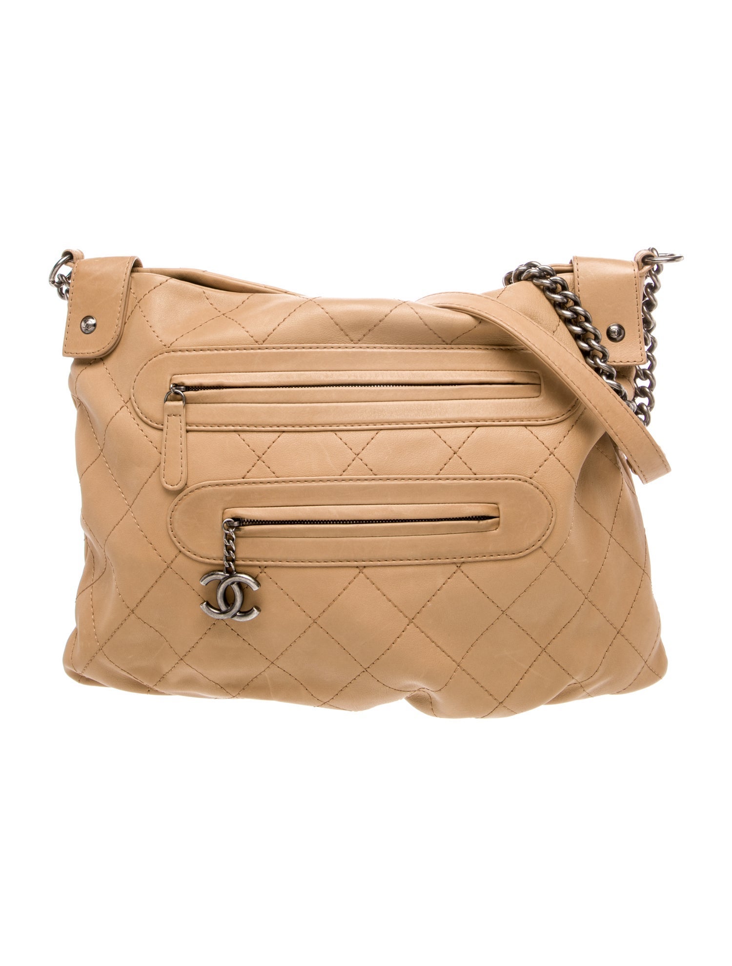 Chanel Paris-Edinburgh Front Zip Hobo