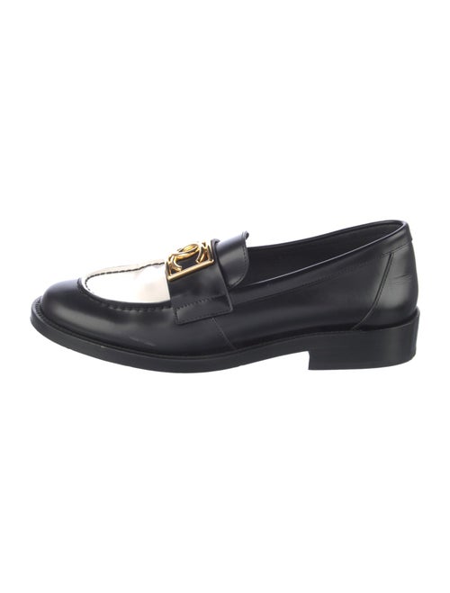 Chanel 2023 Interlocking CC Logo Loafers