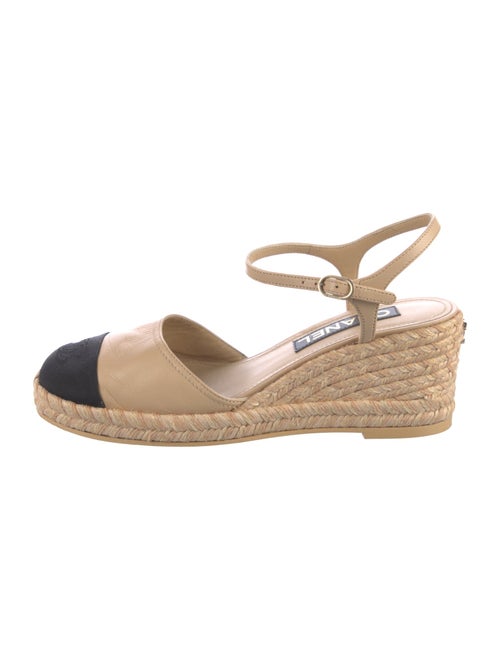 Chanel 2023 Interlocking CC Logo Espadrilles