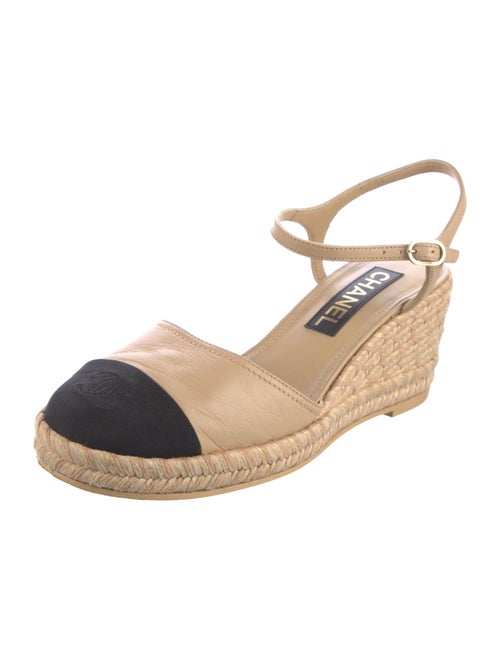 Chanel 2023 Interlocking CC Logo Espadrilles