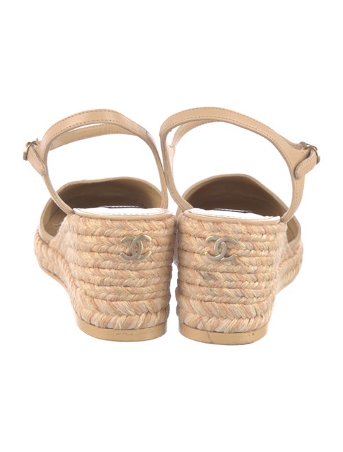 Chanel 2023 Interlocking CC Logo Espadrilles