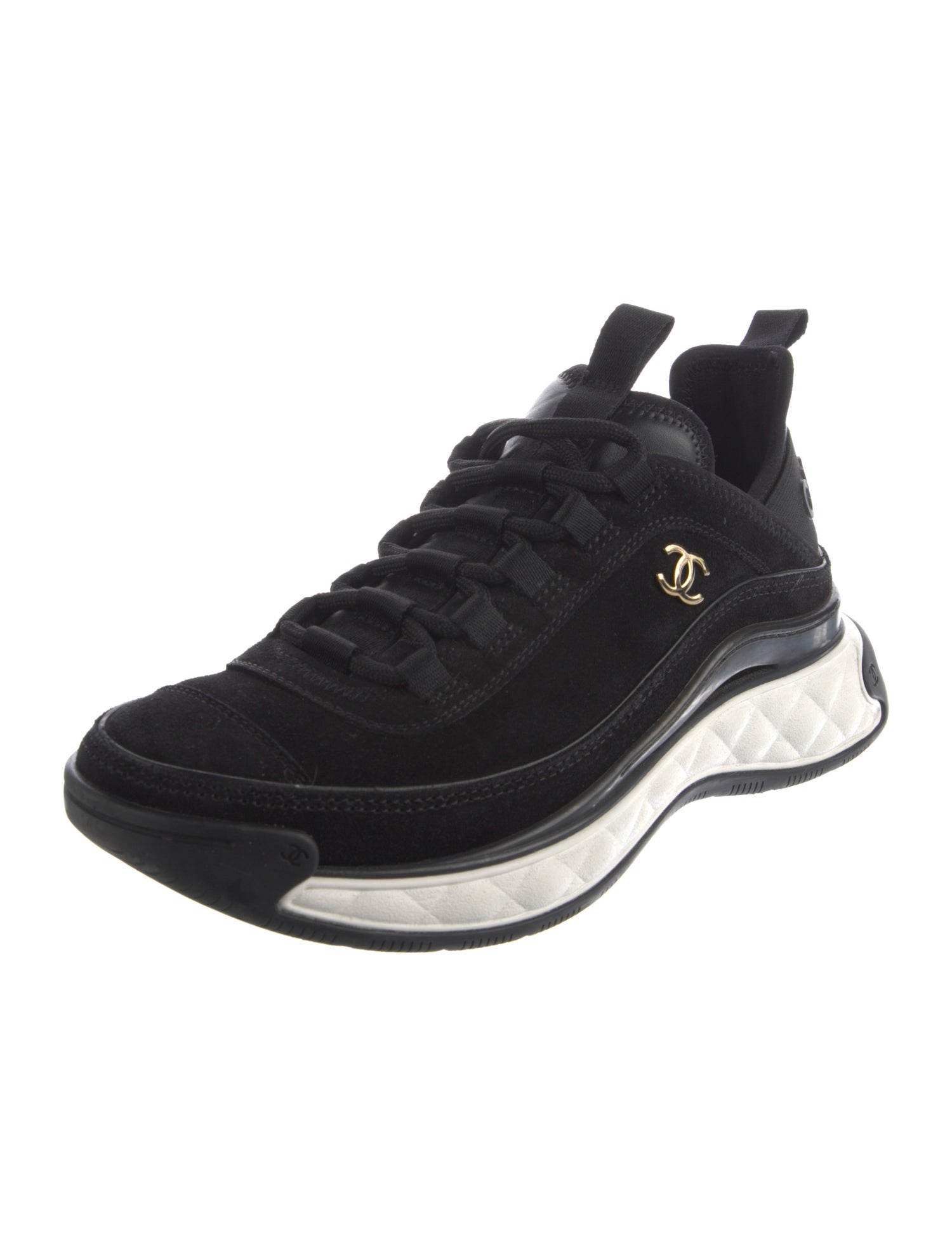 Chanel 2023 Interlocking CC Logo Sneakers