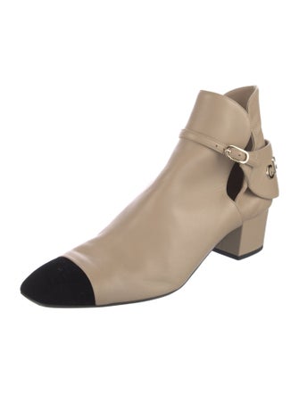 Chanel Leather Boots