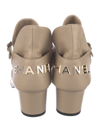 Chanel Leather Boots