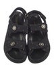Chanel 2023 Interlocking CC Logo Slingback Sandals