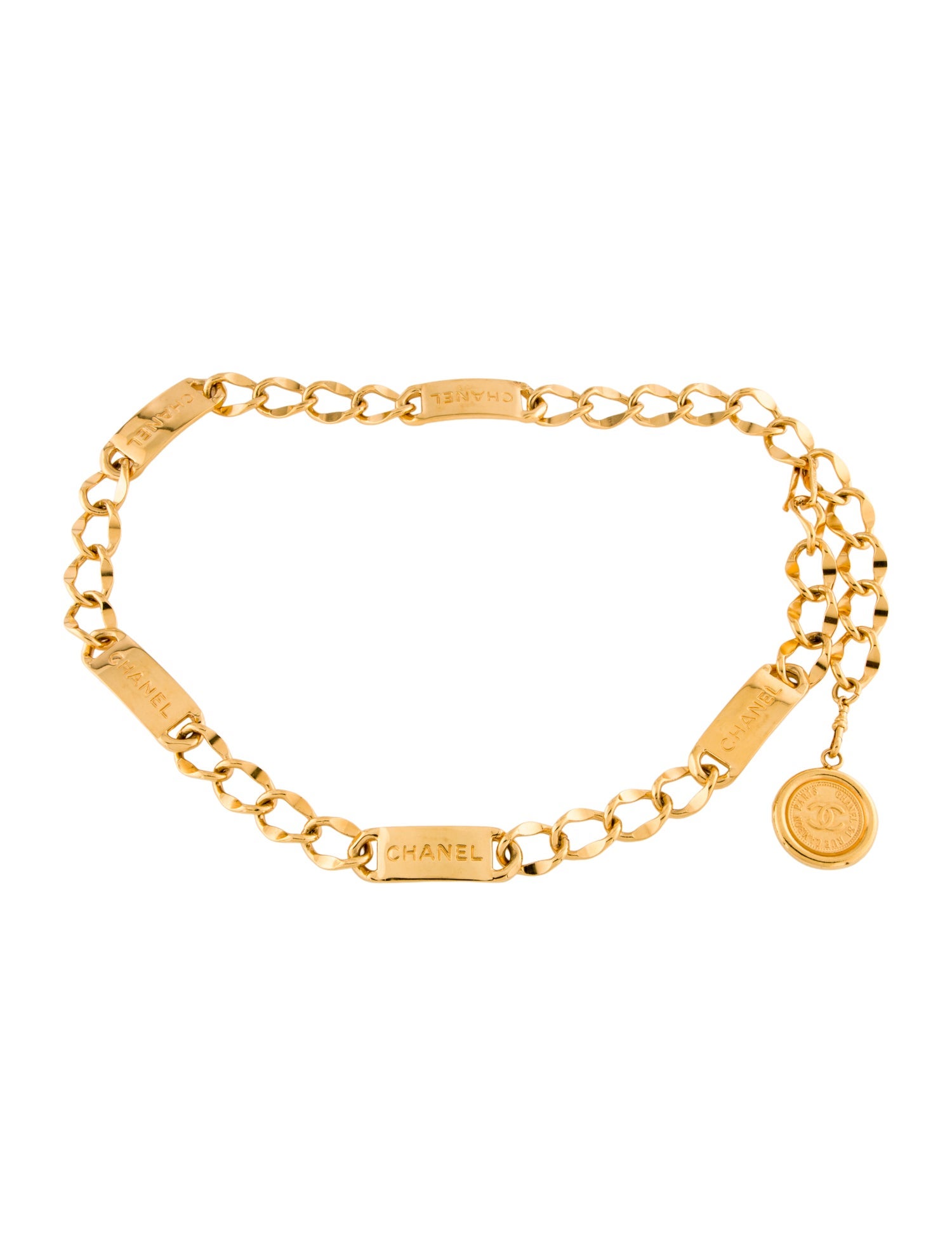 Chanel Vintage Skinny Waist Belt