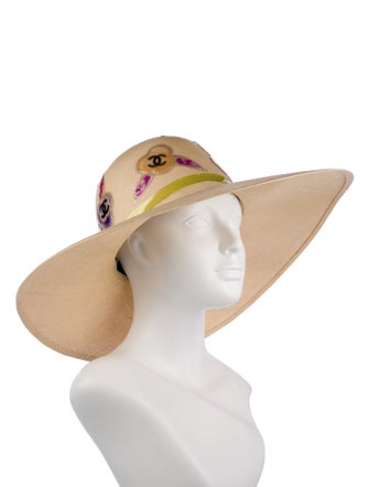 Chanel CC Straw Hat