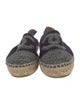Chanel Interlocking CC Logo Wool Espadrilles