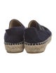 Chanel Interlocking CC Logo Wool Espadrilles