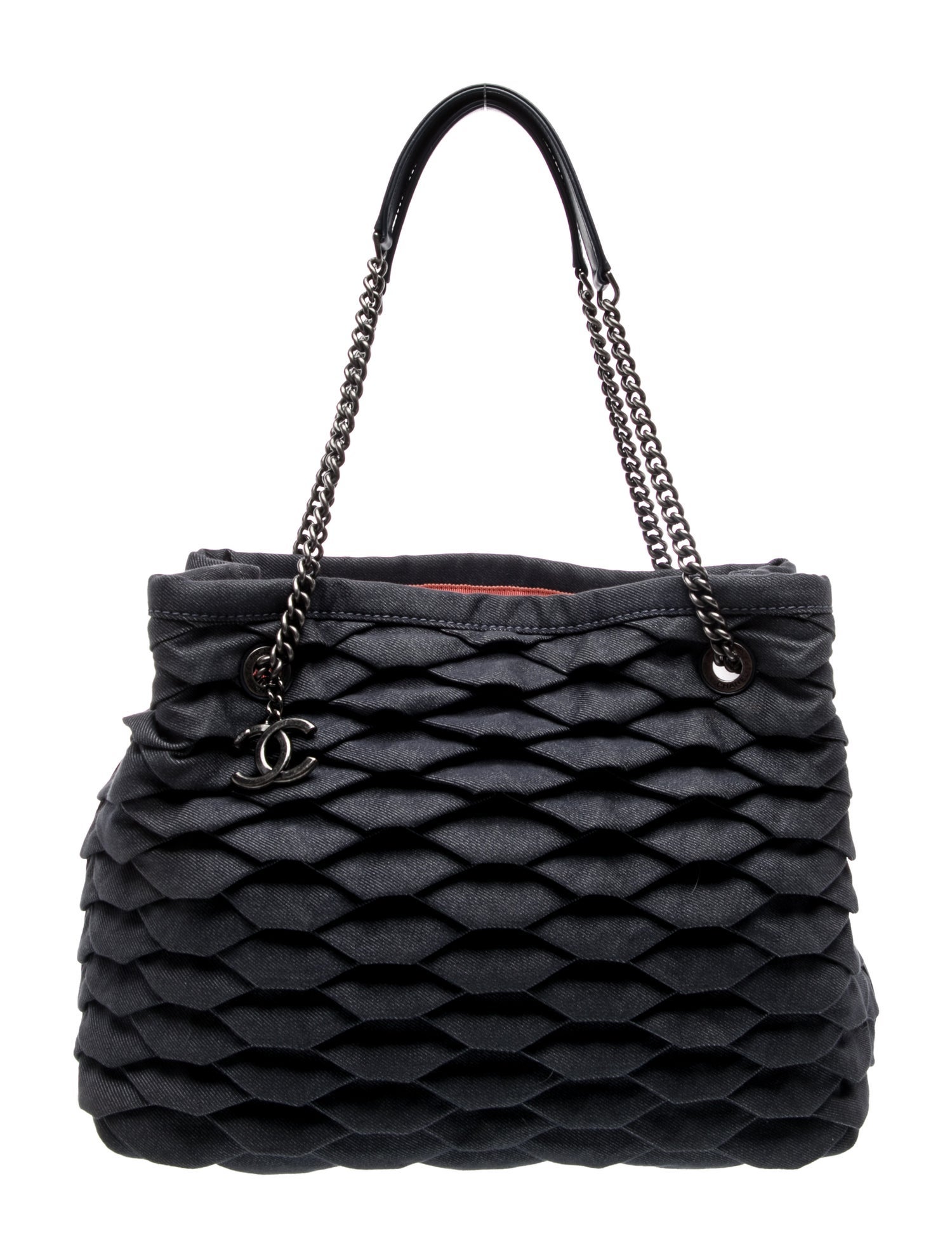 Chanel Denim Scale Effect Tote