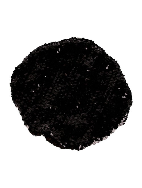 Chanel CC Sequin Beret