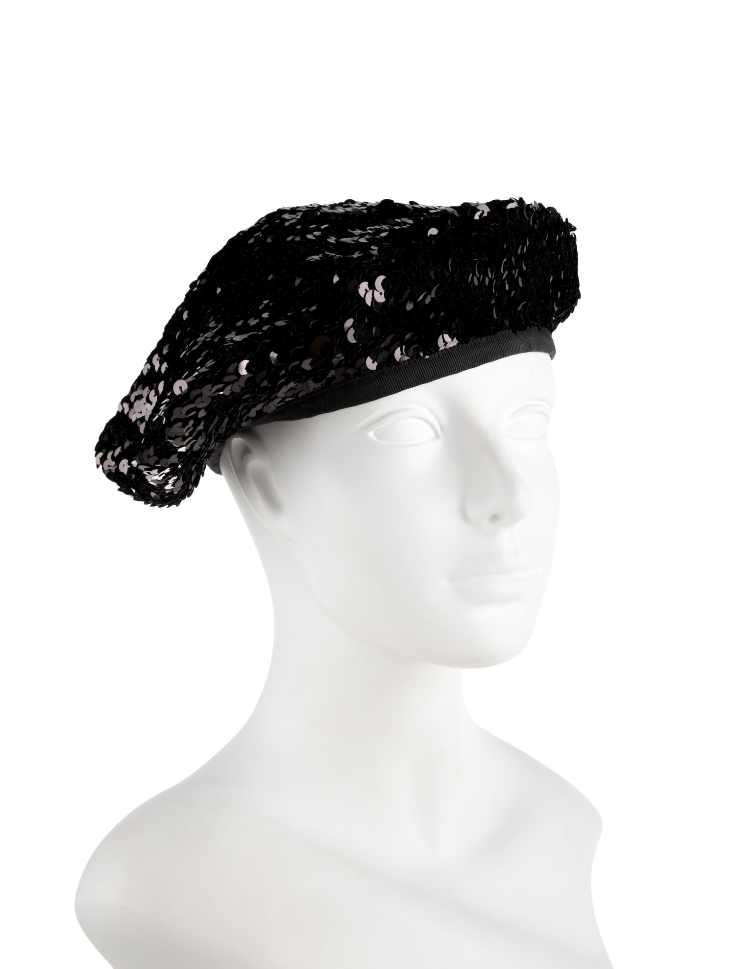 Chanel CC Sequin Beret
