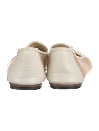 Chanel Interlocking CC Logo Leather Loafers