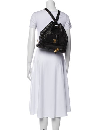 Chanel CC Drawstring Backpack