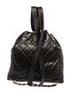 Chanel CC Drawstring Backpack