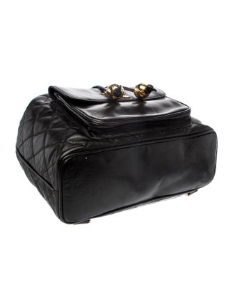 Chanel CC Drawstring Backpack