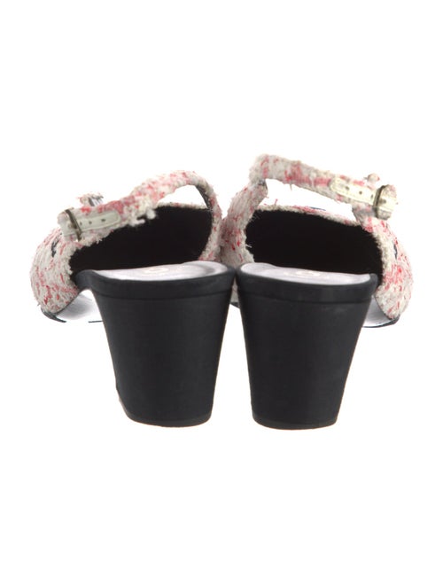 Chanel 2024 Interlocking CC Logo Slingback Pumps