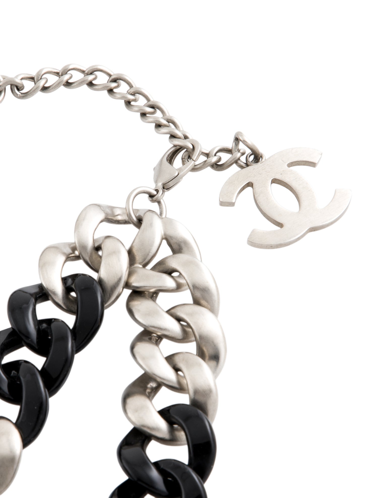 Chanel Vintage Interlocking CC Logo Chain-Link Belt