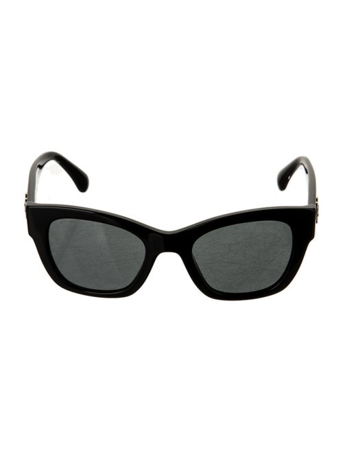 Chanel Interlocking CC Logo Wayfarer Sunglasses