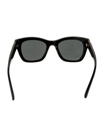 Chanel Interlocking CC Logo Wayfarer Sunglasses