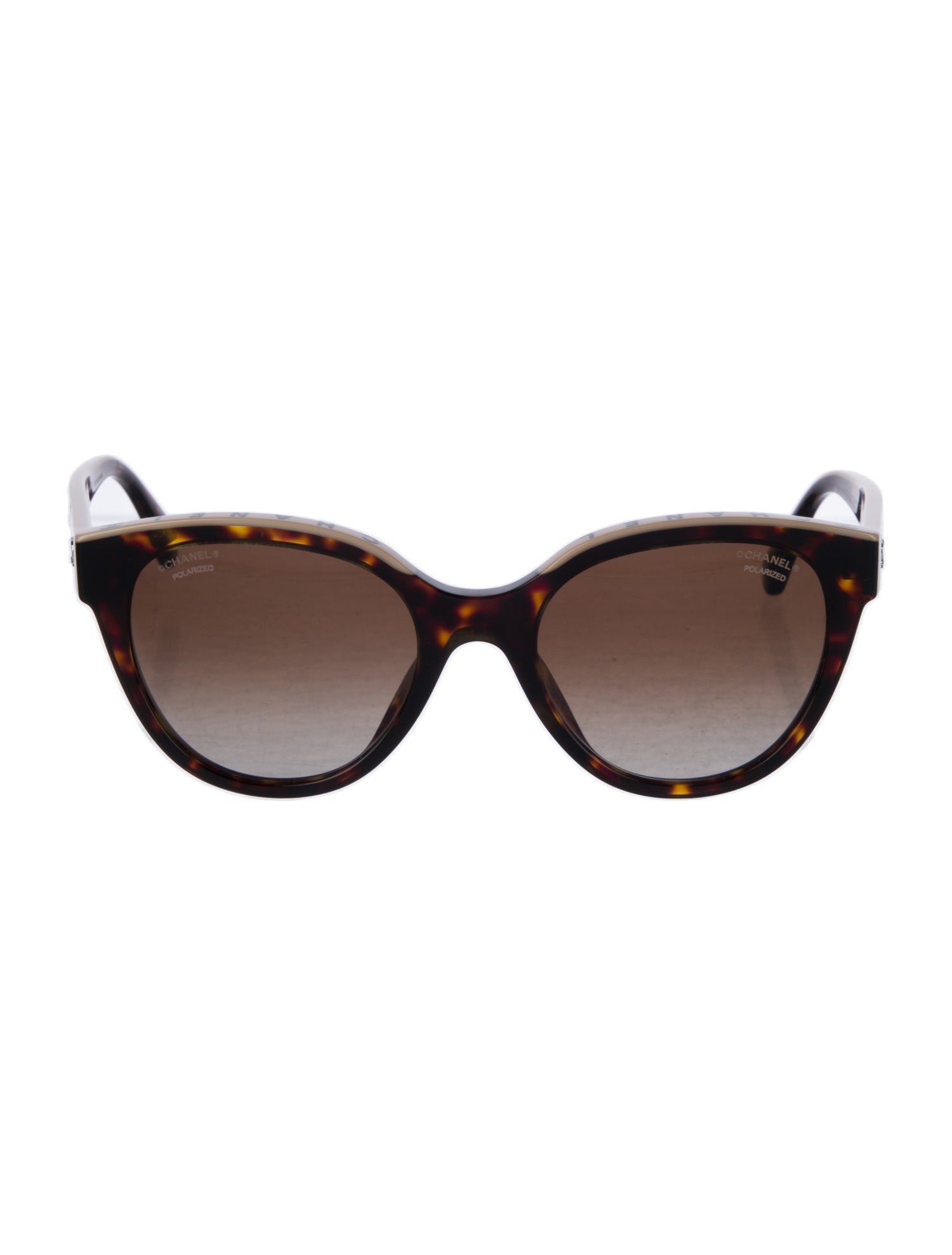 Chanel Interlocking CC Logo Cat-Eye Sunglasses