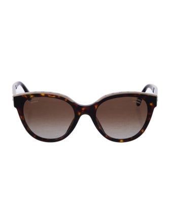 Chanel Interlocking CC Logo Cat-Eye Sunglasses