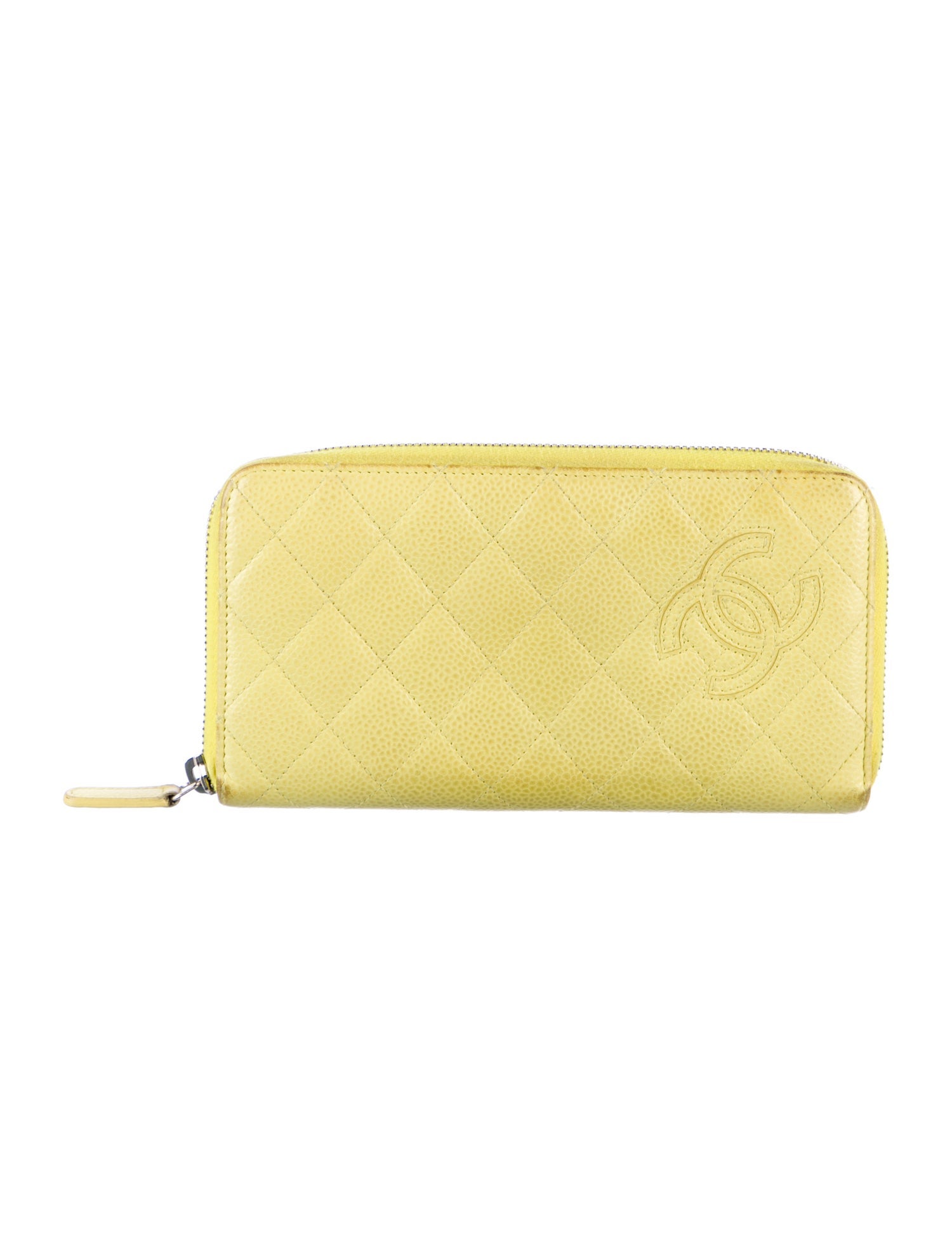 Chanel 2014-2015 Interlocking CC Logo Continental Wallet