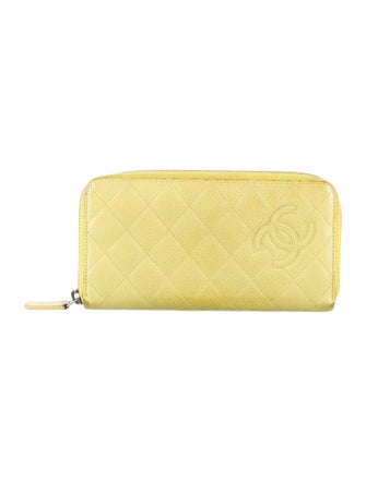 Chanel 2014-2015 Interlocking CC Logo Continental Wallet