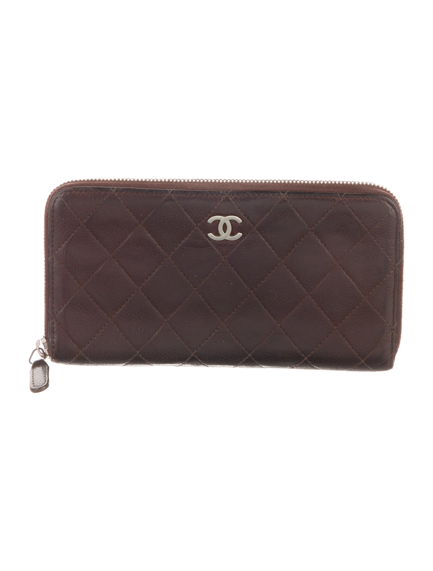 Chanel 2011-2012 Interlocking CC Logo Continental Wallet