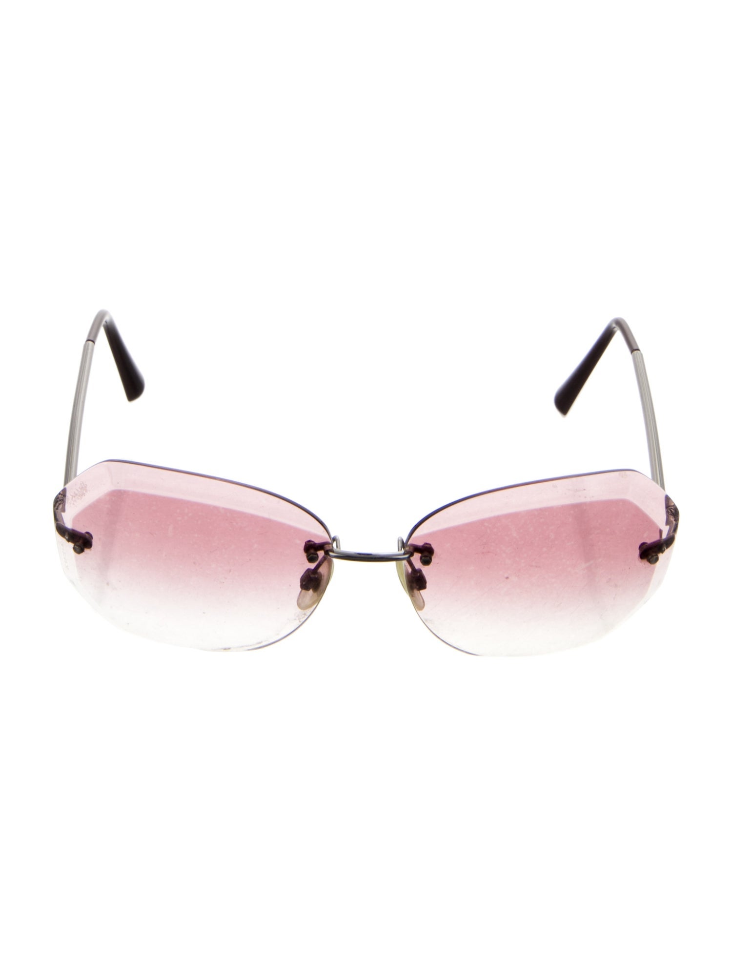 Chanel Interlocking CC Logo Oversize Sunglasses