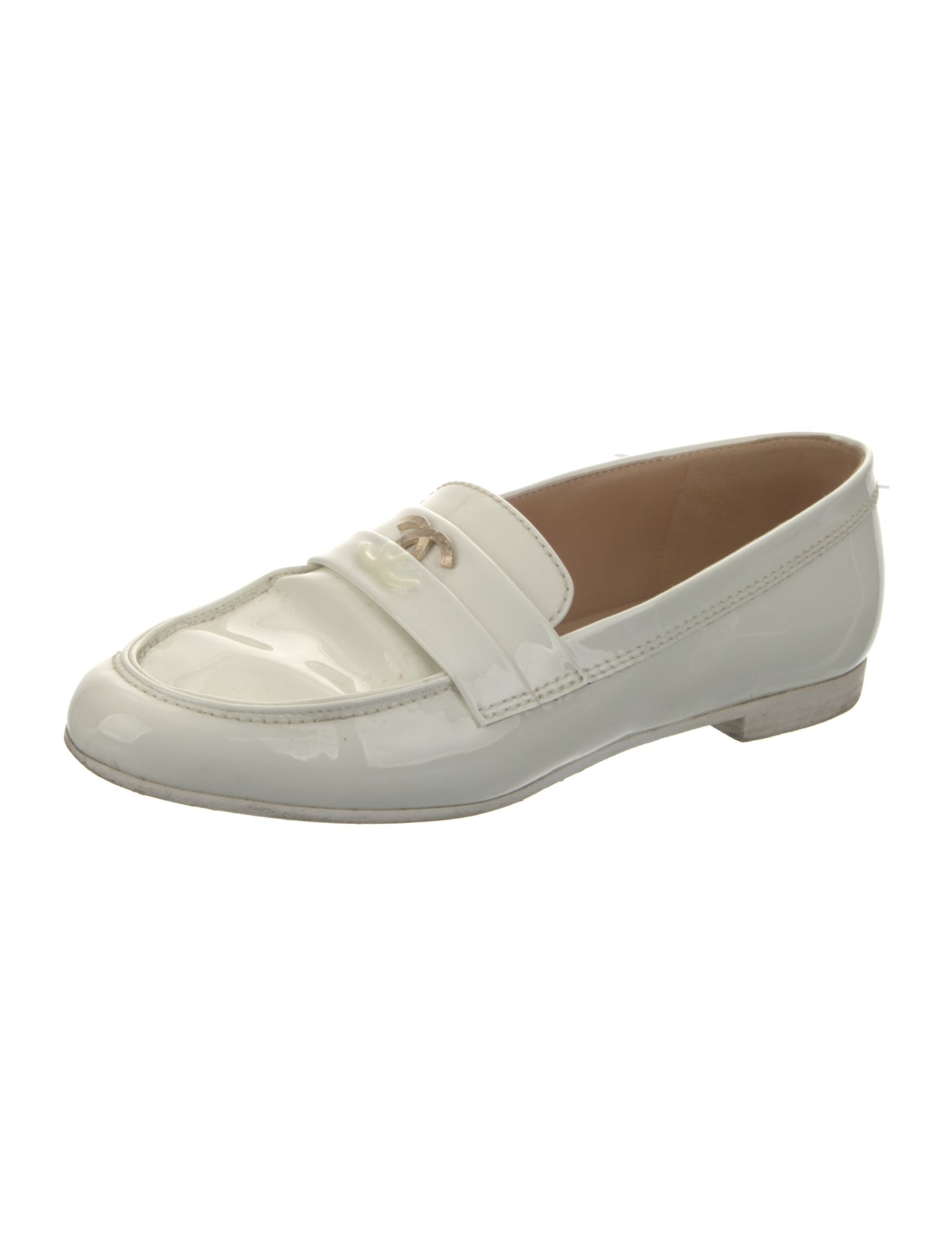 Chanel 2019 Interlocking CC Logo Loafers