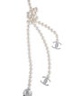 Chanel 2025 Faux Pearl Beaded Collar Necklace