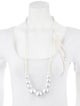 Chanel 2025 Faux Pearl Beaded Collar Necklace