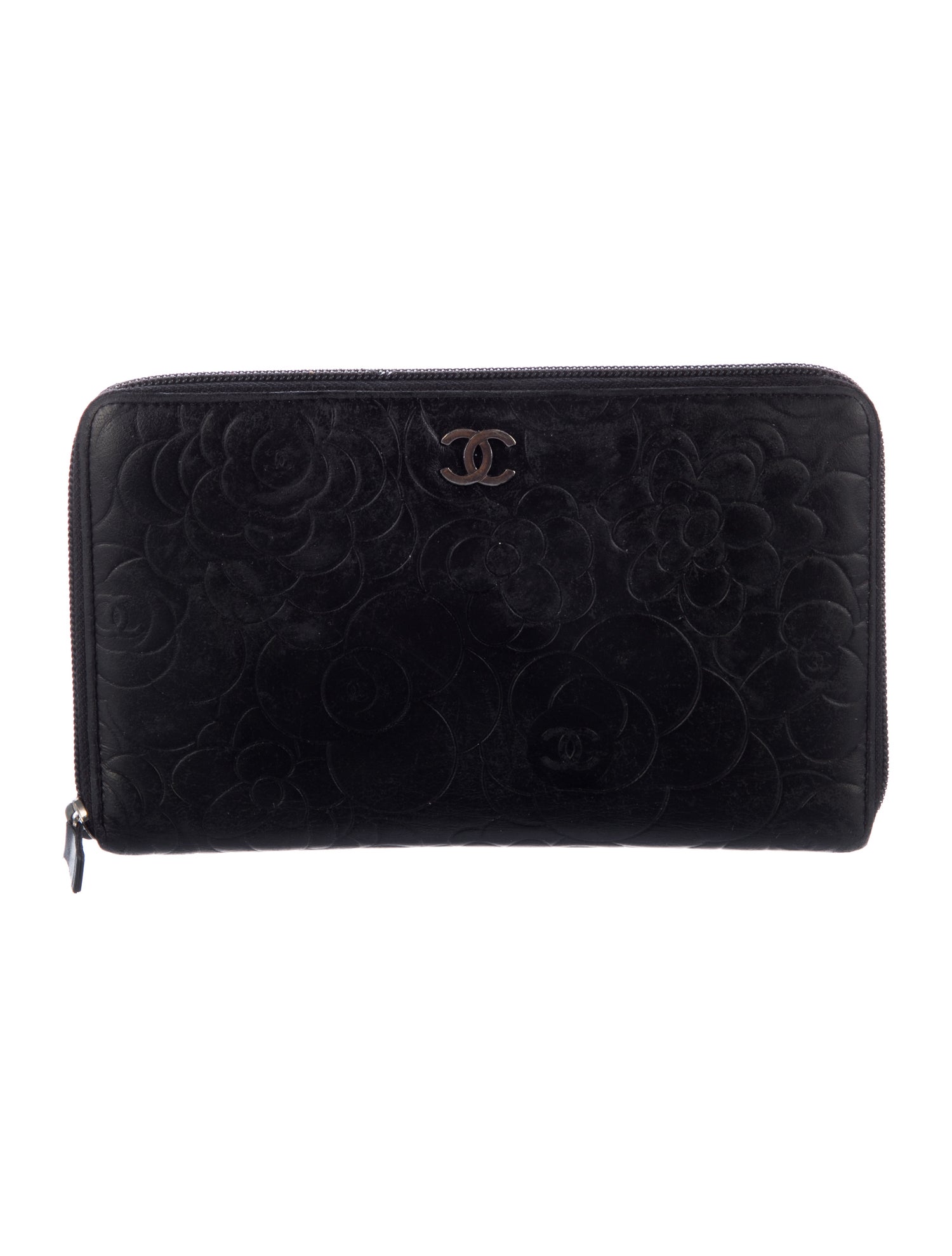 Chanel 2012 Interlocking CC Logo Continental Wallet