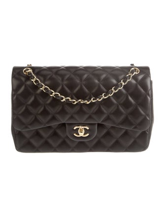 Chanel Quilted Jumbo Double Flap Bag
