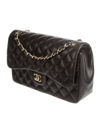 Chanel Quilted Jumbo Double Flap Bag