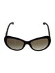 Chanel Interlocking CC Logo Wayfarer Sunglasses