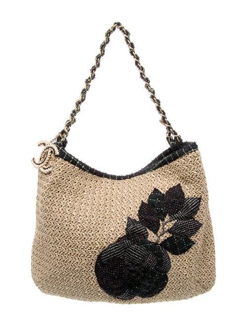 Chanel Coco Country Camellia Hobo