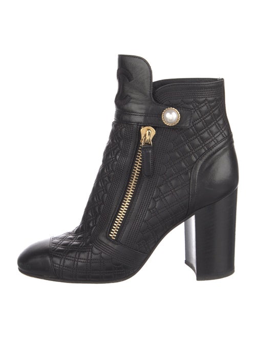 Chanel 2019 Interlocking CC Logo Boots