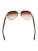 Chanel Interlocking CC Logo Aviator Sunglasses
