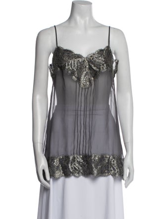 Chanel 2012 Silk Blouse