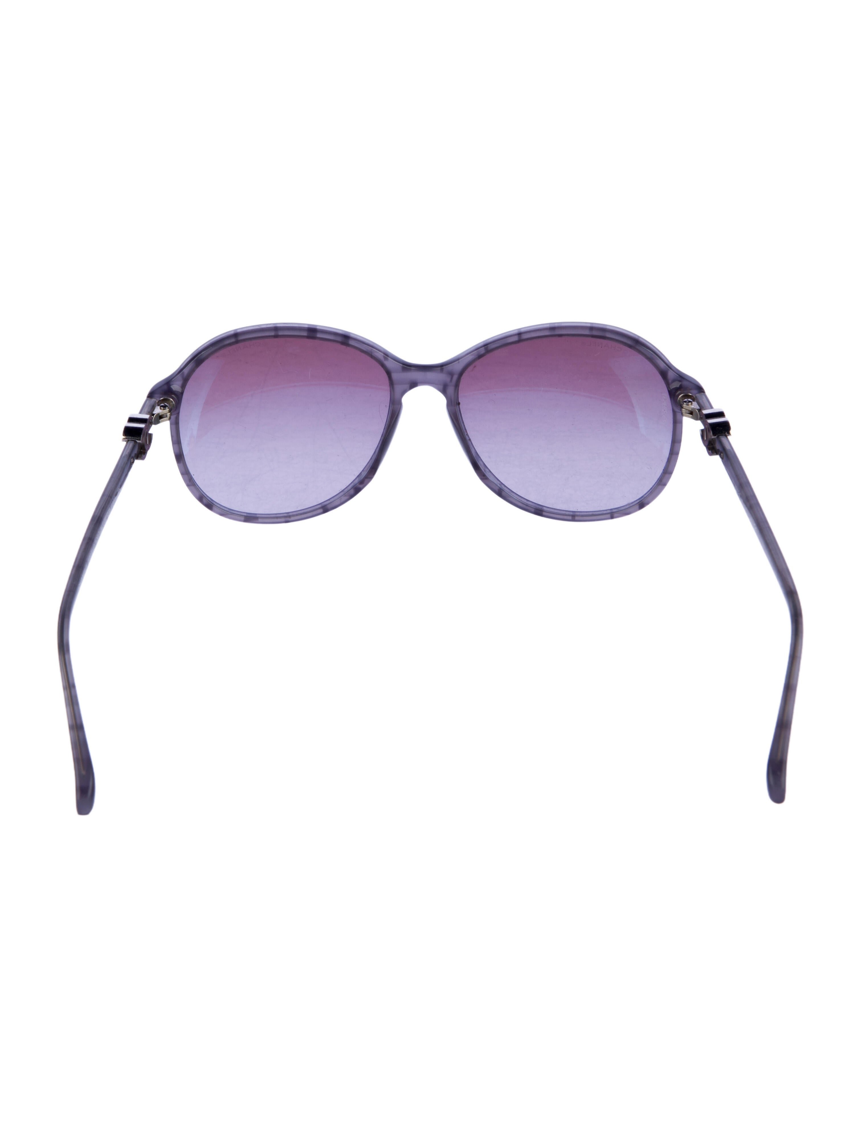 Chanel Interlocking CC Logo Oversize Sunglasses