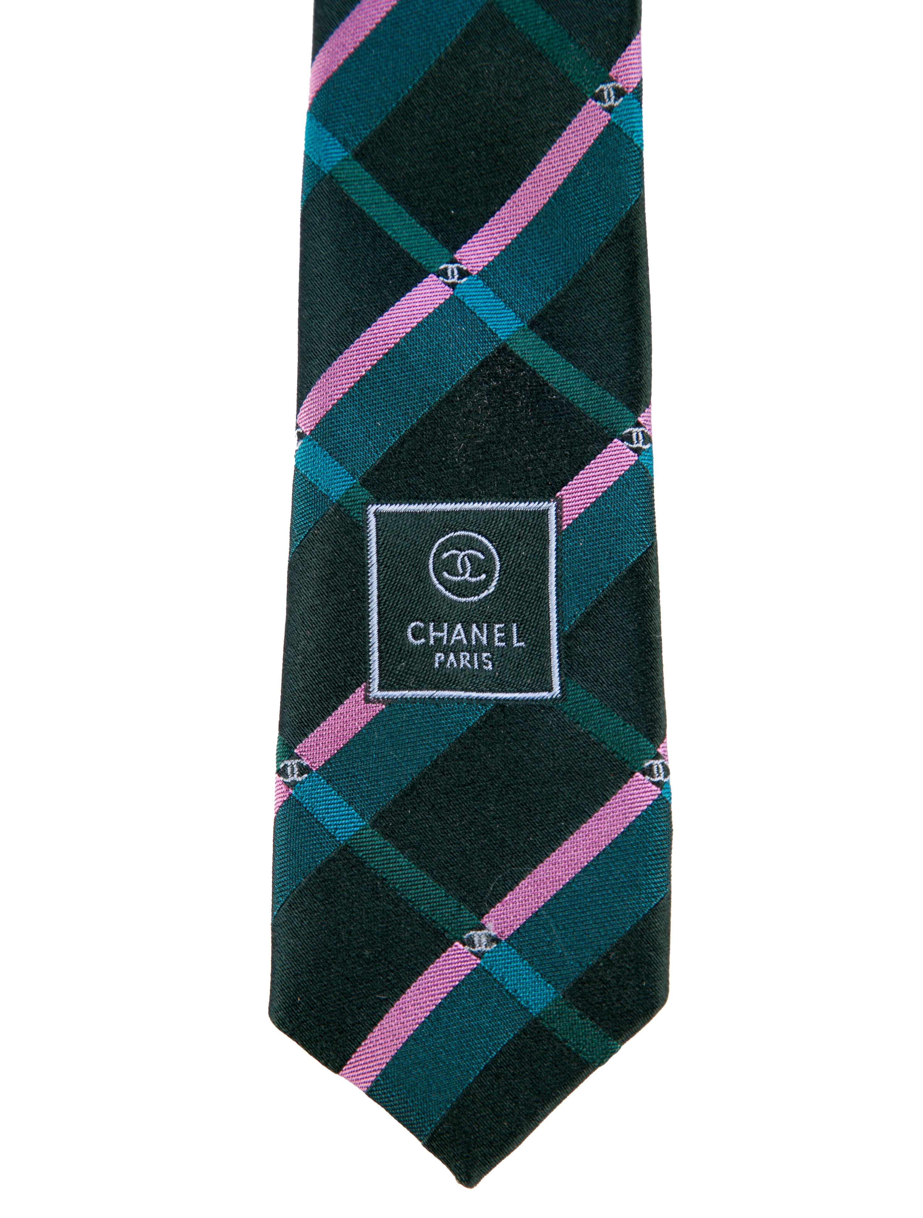 Chanel CC Silk Tie