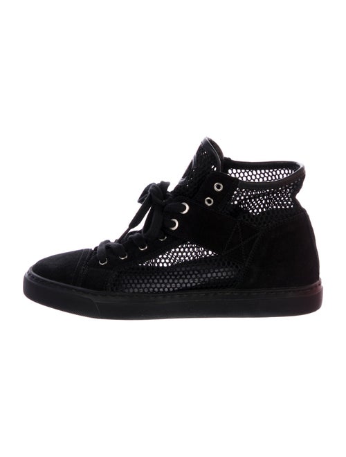 Chanel Interlocking CC Logo Mesh Sneakers