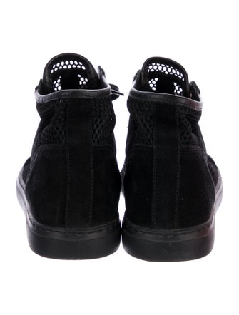 Chanel Interlocking CC Logo Mesh Sneakers