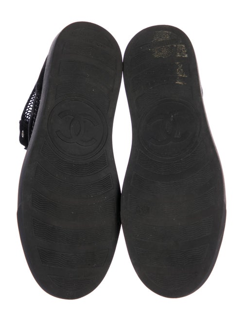 Chanel Interlocking CC Logo Mesh Sneakers