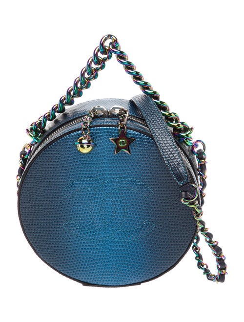 Chanel Lizard Round As Earth Bag