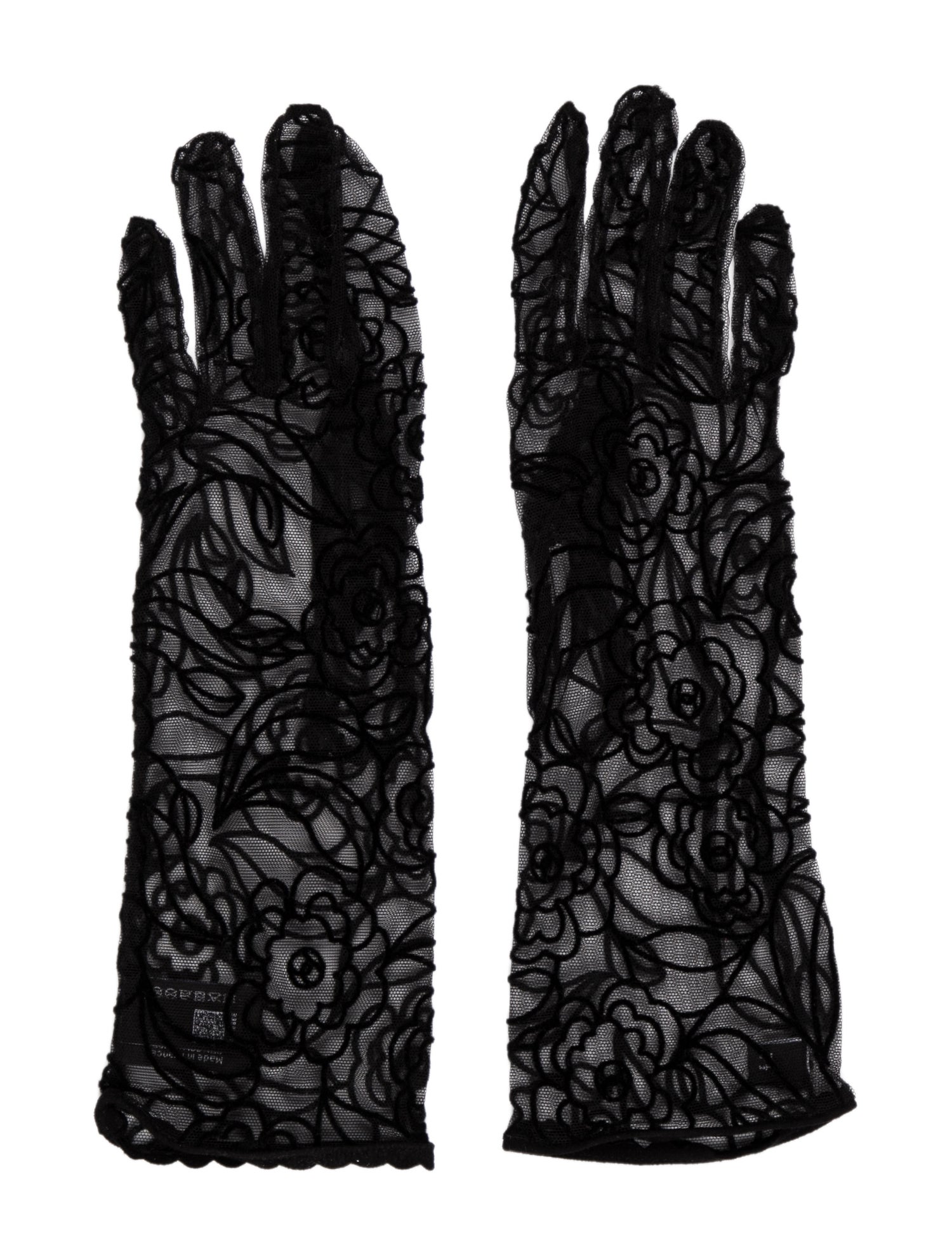 Chanel CC Mesh Gloves